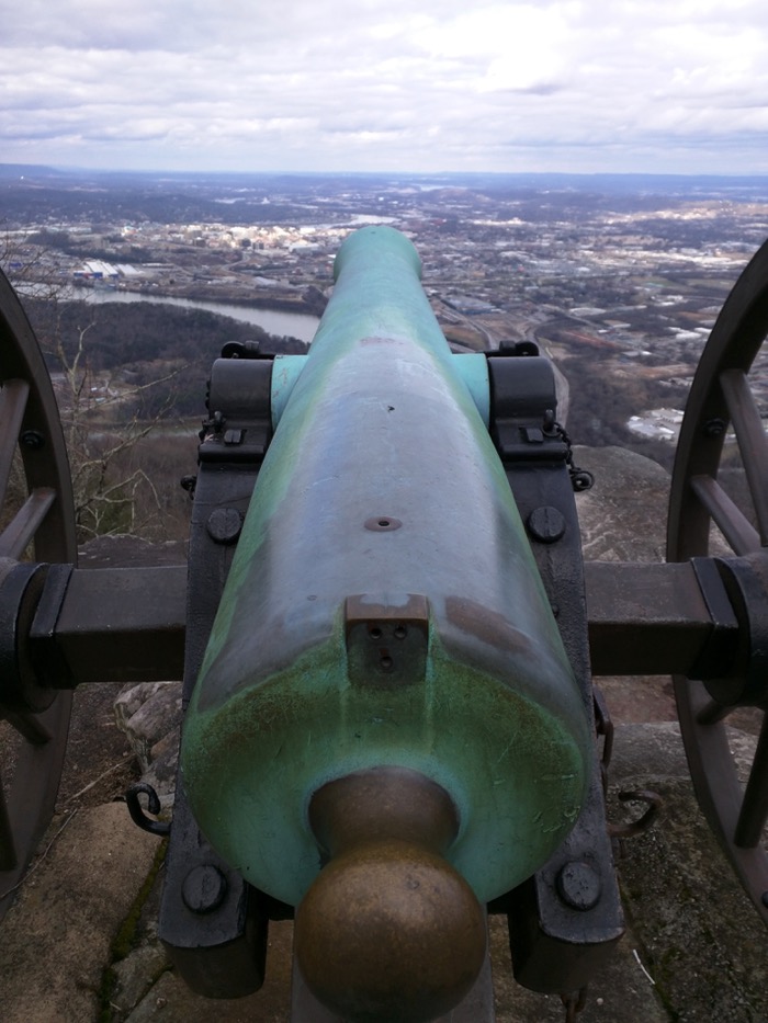 cannon on lookout mountain