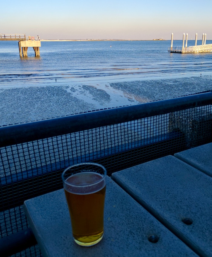 waterfront beer at fleet landing charleston