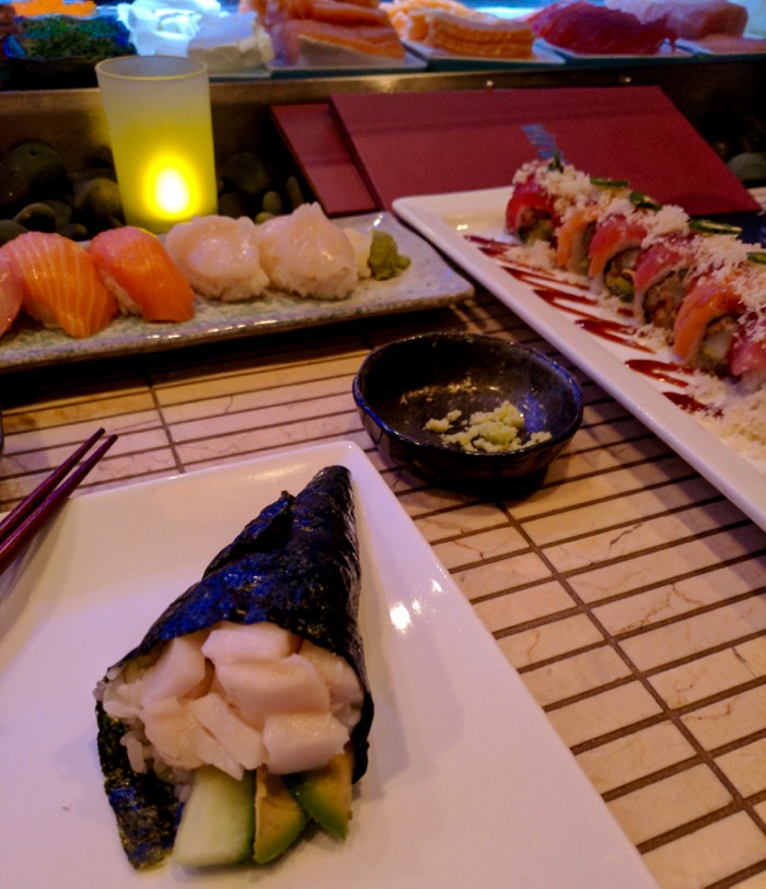 sushi at Virago