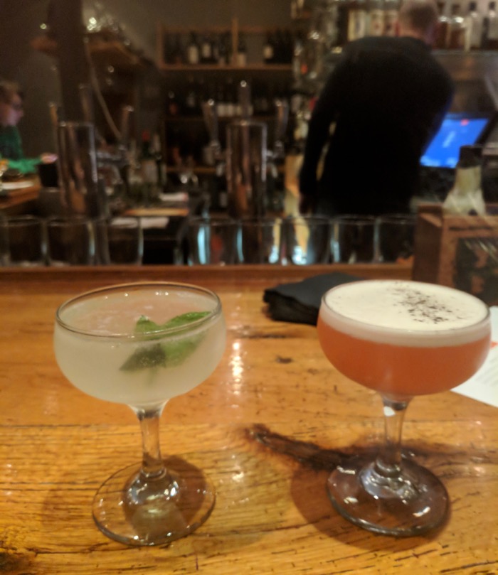 cocktails at Silo in Germantown