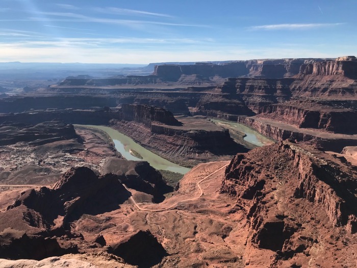 colorado river from dead horse point