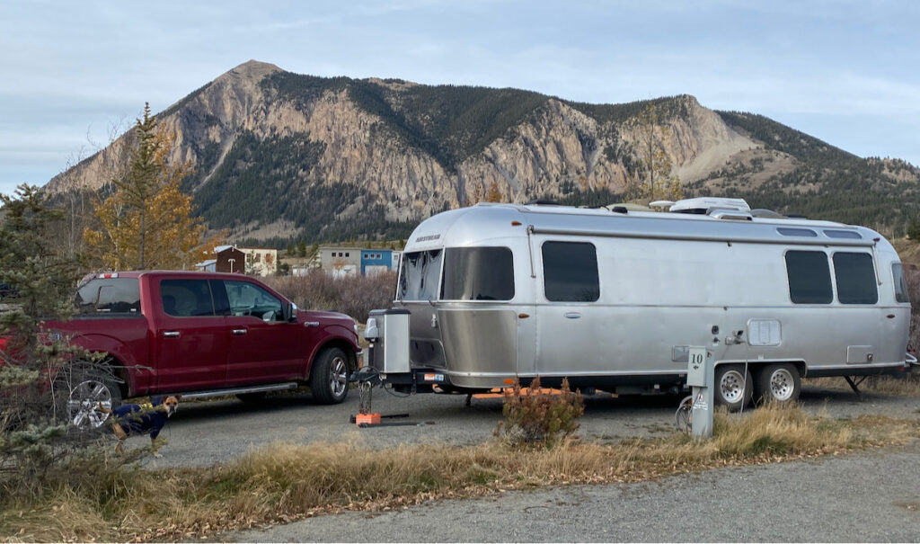 the Airstream at Crested Butte RV Park