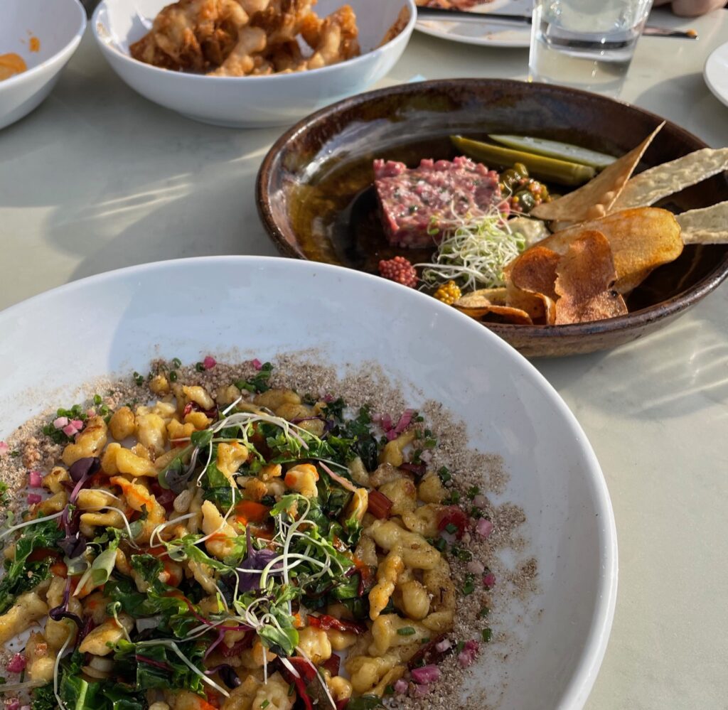 dinner at Sovereign Remedies