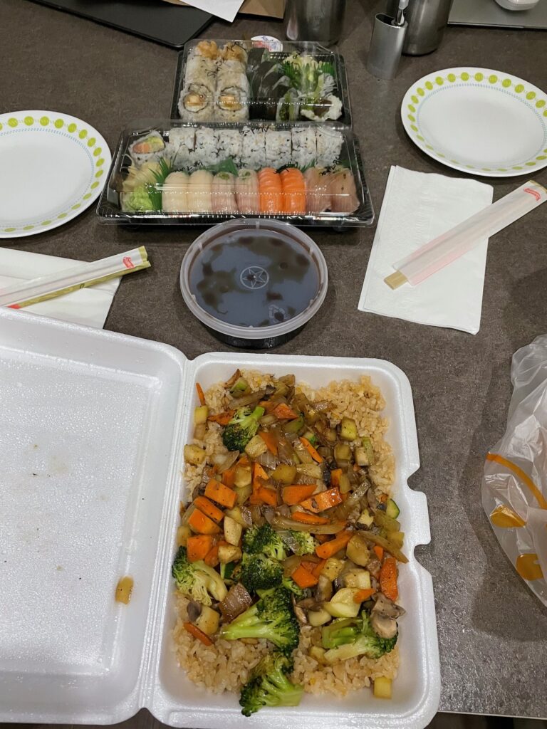sushi delivery from Sushi99