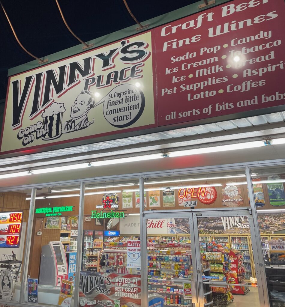 Vinny's bottle shop and convenience store