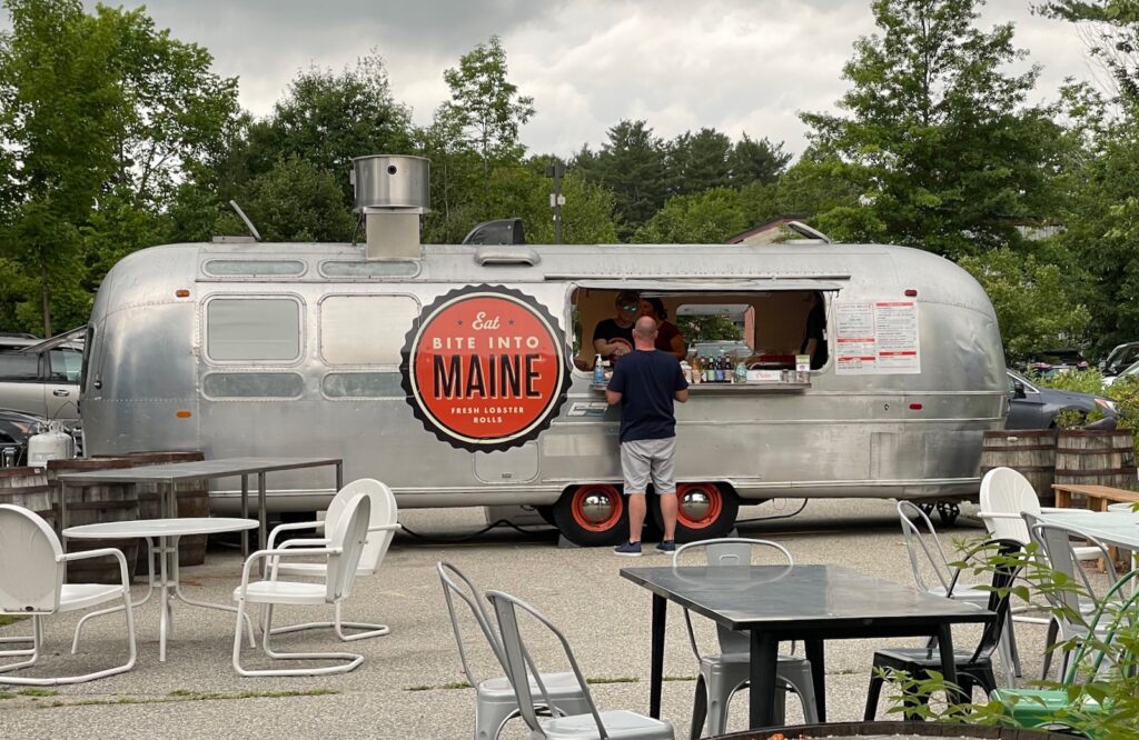 Bite Into Maine food truck Airstream at Allagash
