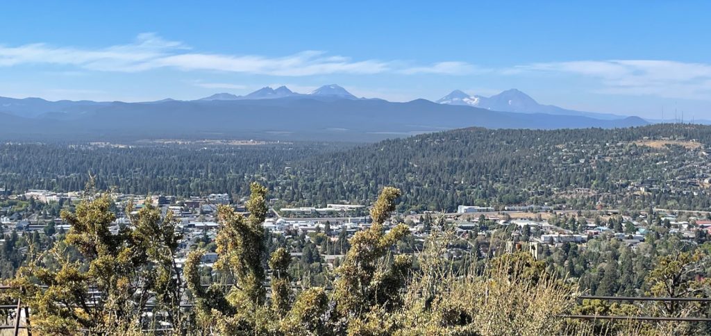 the view from the top of Pilot Butte