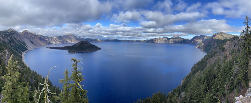 Crater Lake wide angle
