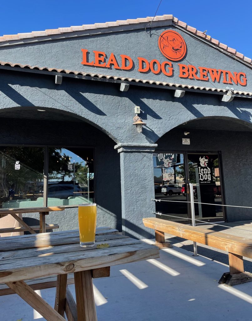 Lead Dog Brewing patio