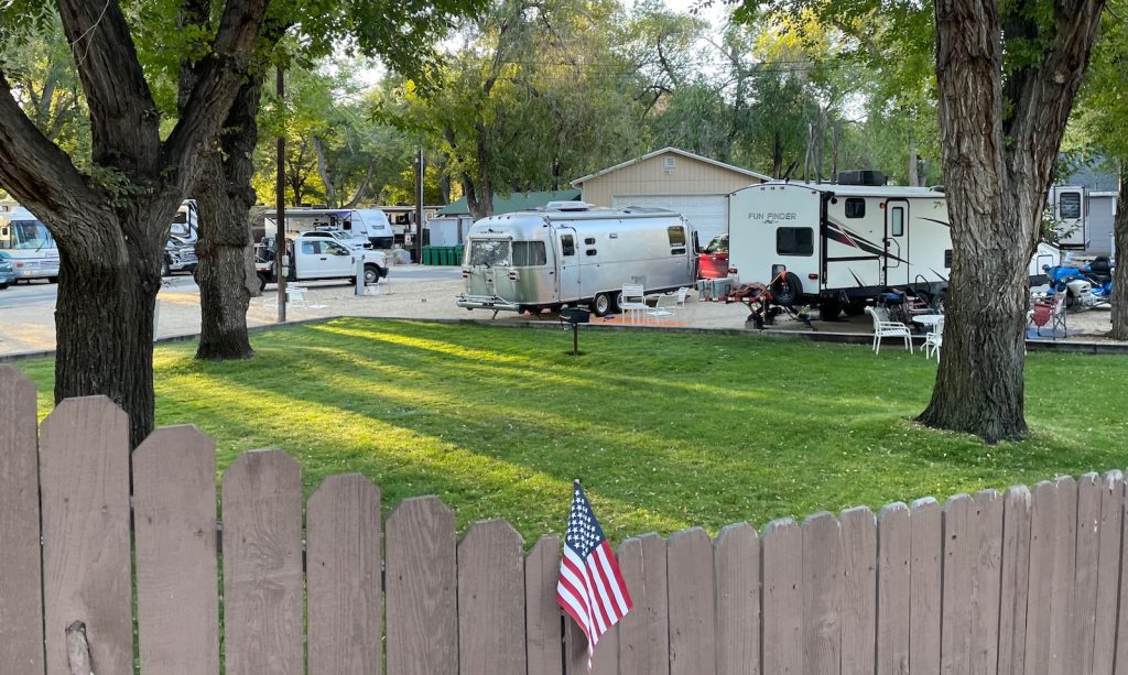 the Airstream at River West RV Park