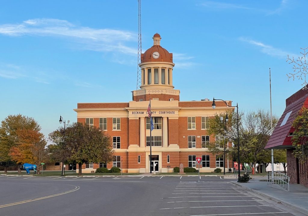 Beckham County Courthouse in Sayre