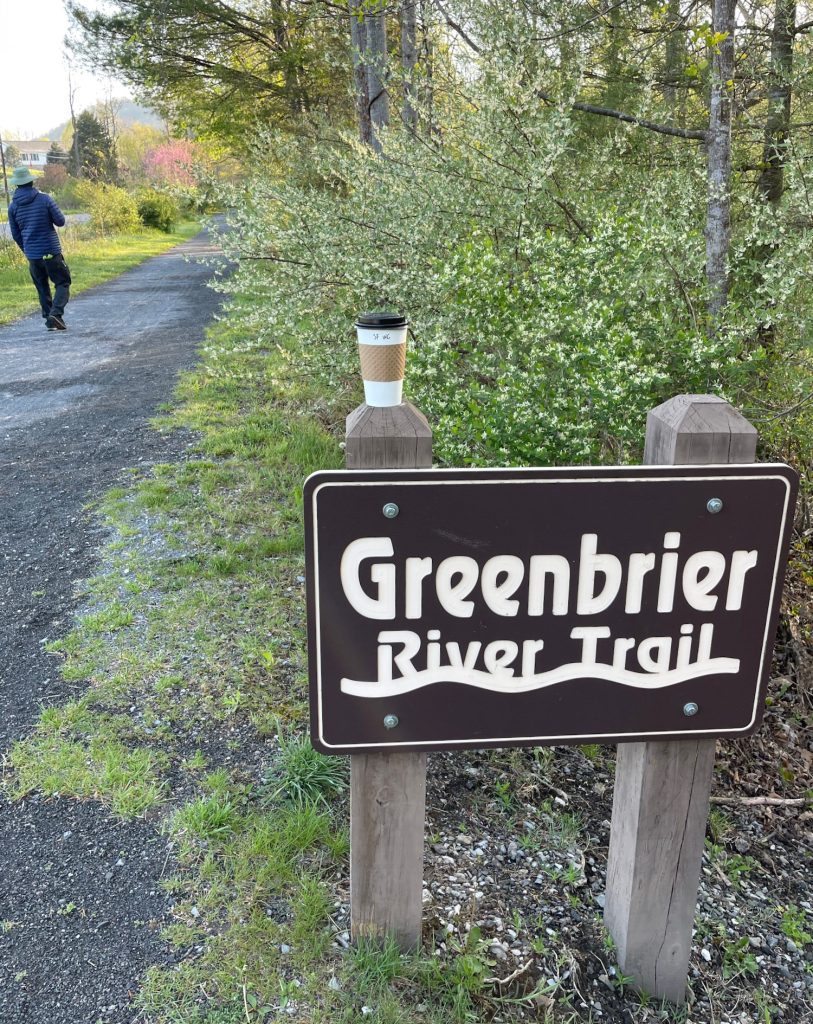 Greenbrier River Trail entrance