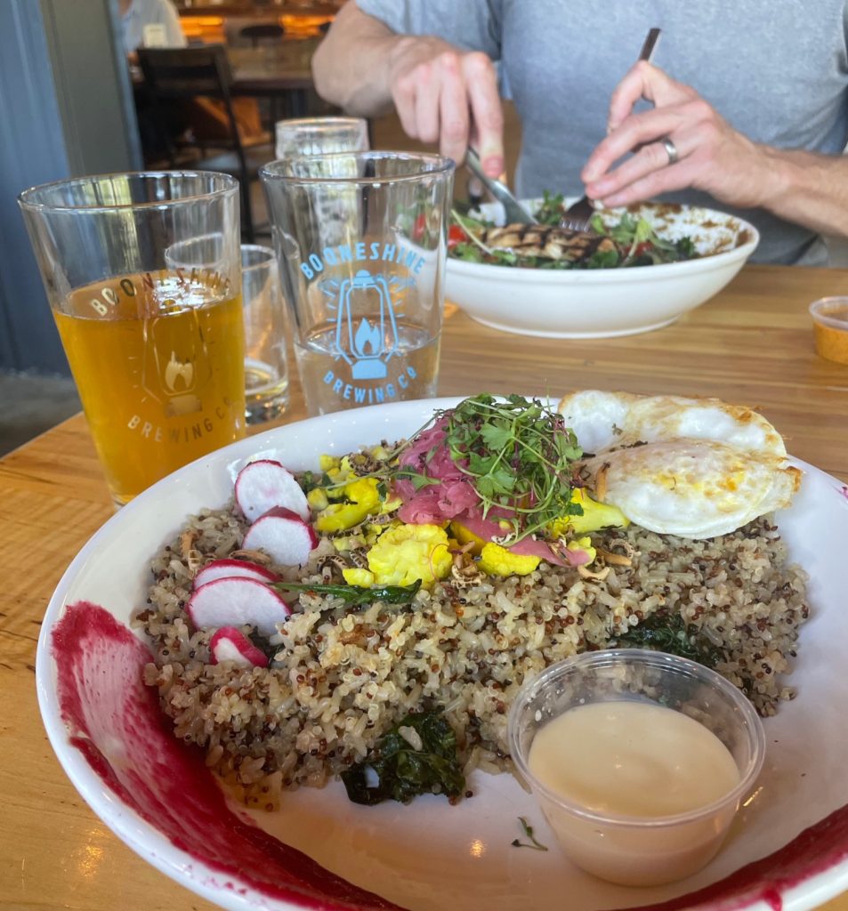 grain bowl at Boonshine