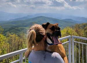 bugsy on pinnacle mountain fire tower