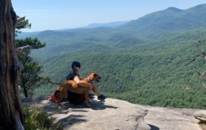 Bugsy on Looking Glass Rock