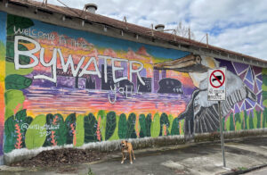 Bugsy and the Bywater mural